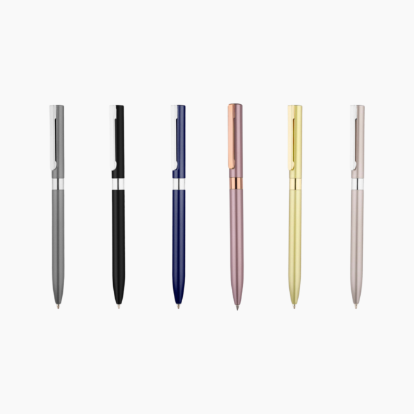 Długopis MINIMALIFE żelowe w kilku kolorach: złoty, czarny, granatowy, szampański, srebrny