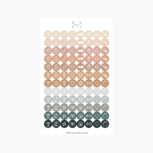 Naklejki do plannera - ikonki you can