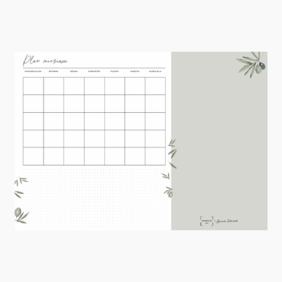 Biuwar plan miesiaca oliwki