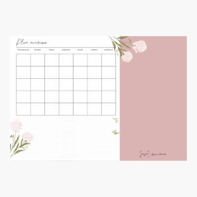 Biuwar plan miesiaca peonie