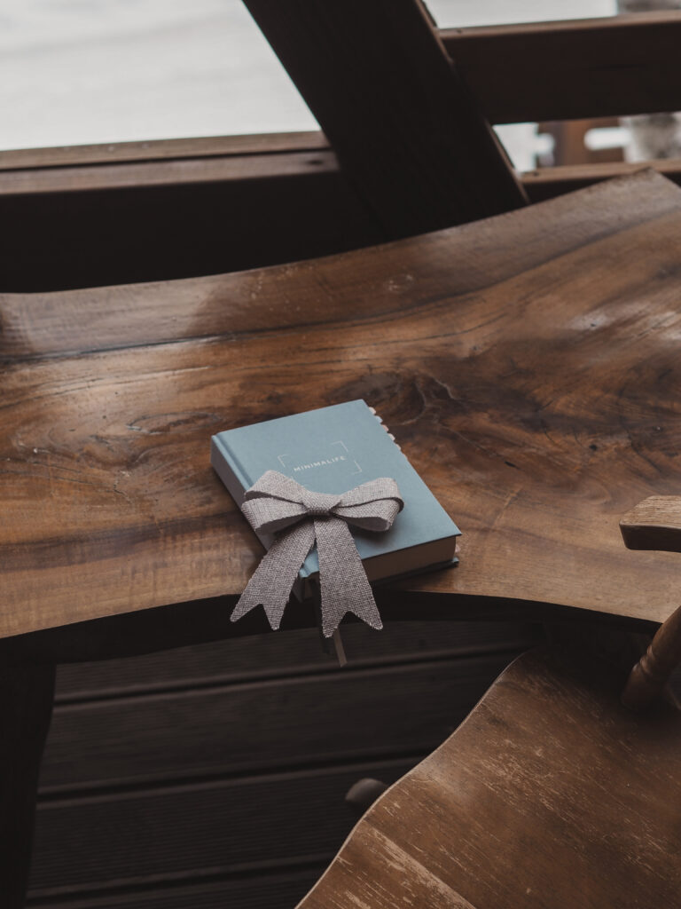 Planner 2025 MINIMALIFE niebieski kalendarz dzienny