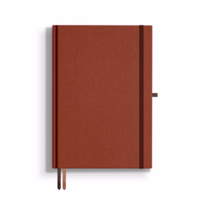 Bullet planner w kropki notes cynamon