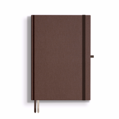 Bullet planner w kropki notes czekolada