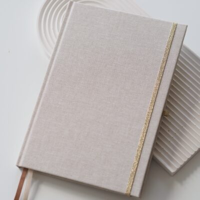 planner B5 personalizowany lniany