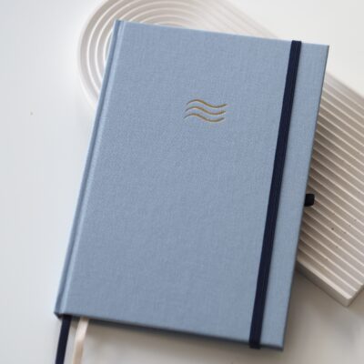 Bullet planner journal b5 niebieski DEEP BREATH z kolekcji DREAMY