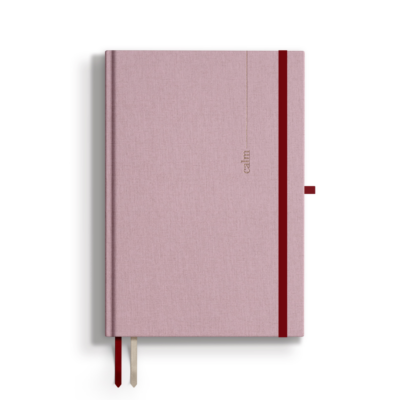 Planner niedatowany tygodniowy MINIMALIFE rozowy CALM