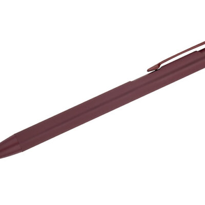 dlugopis gumowany soft touch MINIMALIFE bordowy