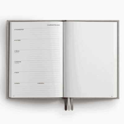 MINIMALIFE planner 2026 dzienny tygodniowy plan tygodnia