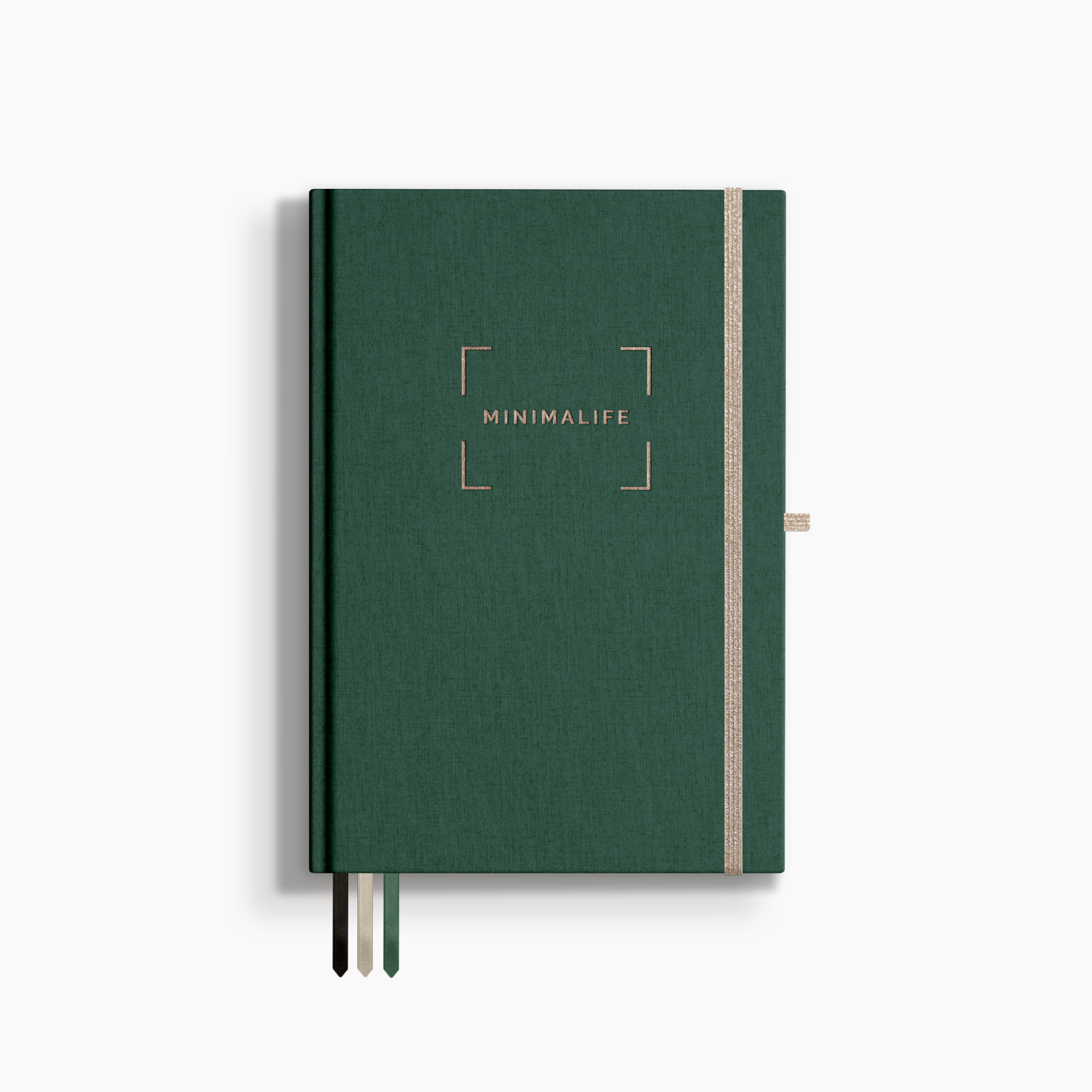 Planner MINIMALIFE 2026 zielony. dzienny i tygodniowy