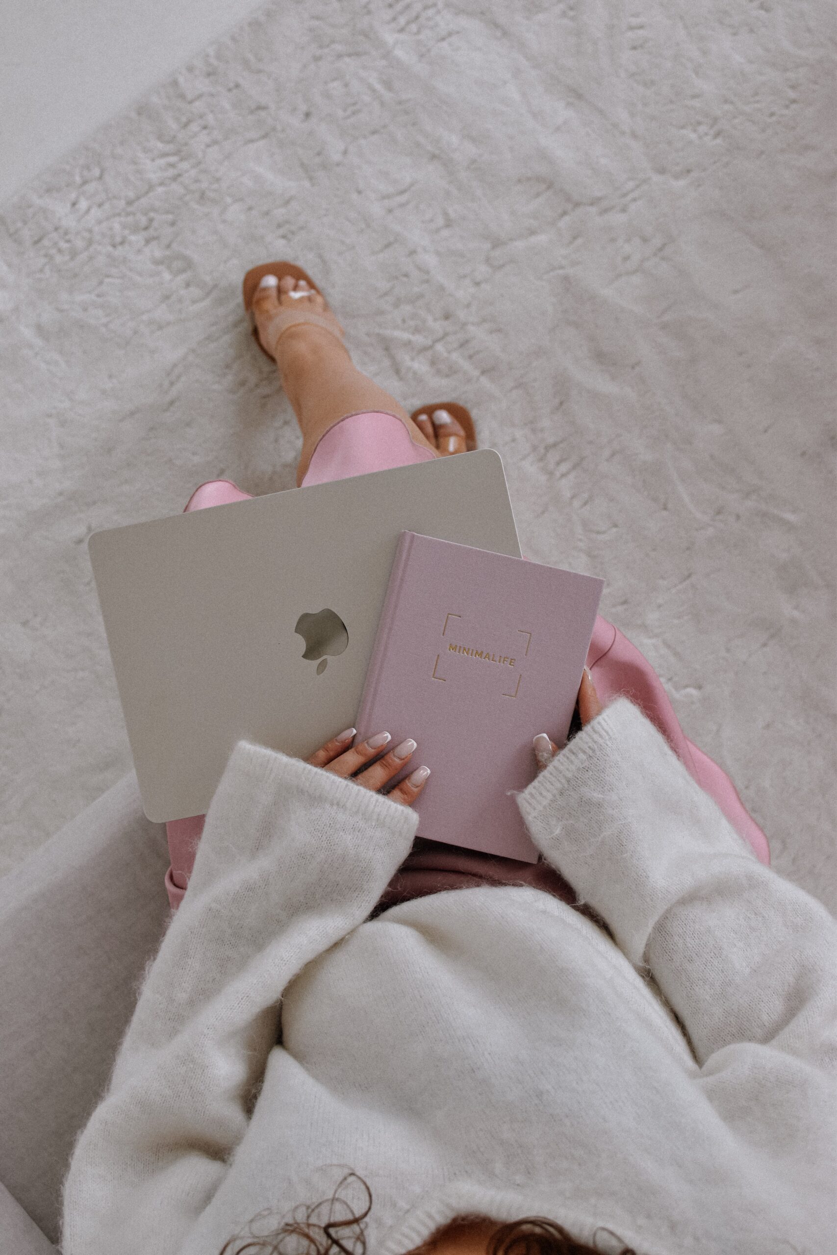 MINIMALIFE planner kalendarz 2026 różowy BLOSSOM dzienny tygodniowy