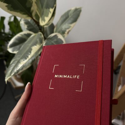 Planner dzienny MINIMALIFE 2026 - CHERRY OUTLET
