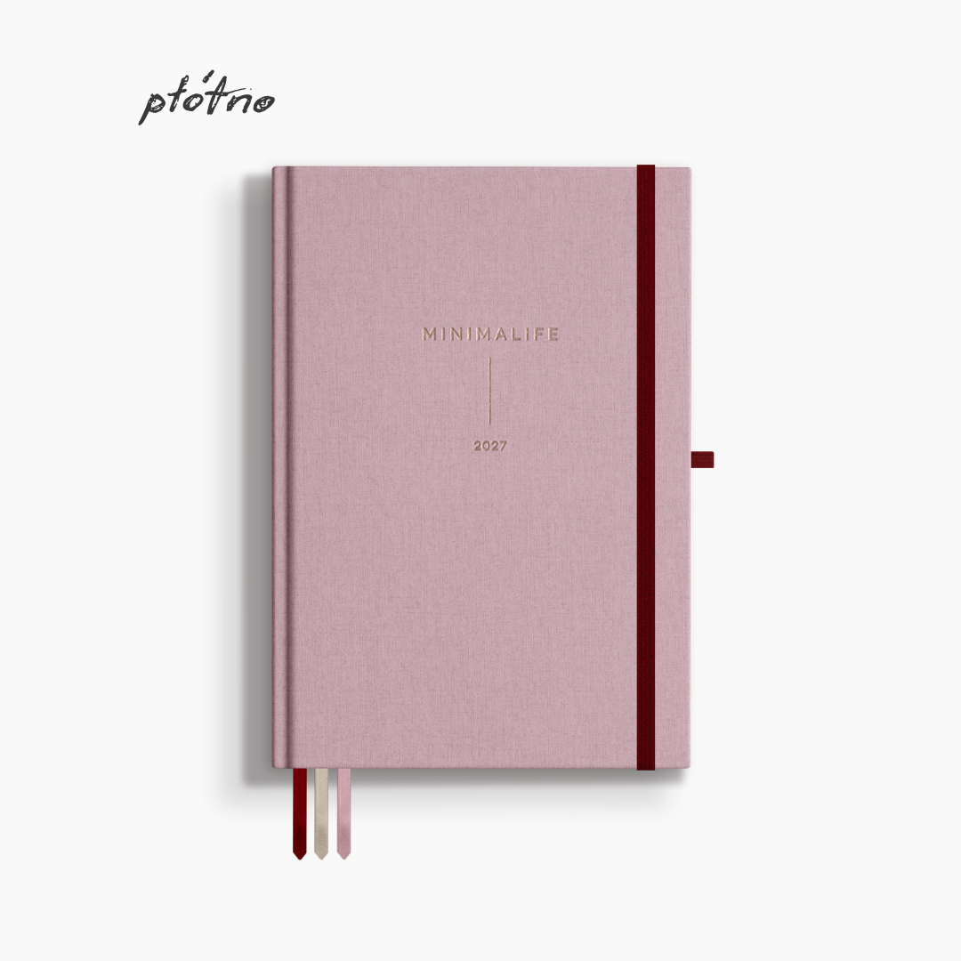 Planner dzienny MINIMALIFE 2027 - BLUSH | PREORDER - obrazek 11