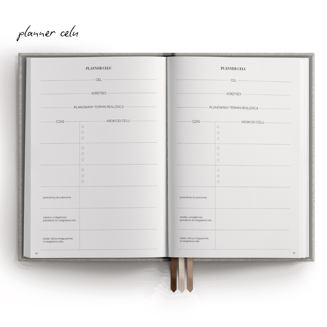 MINIMALIFE planner 2027 planer celu